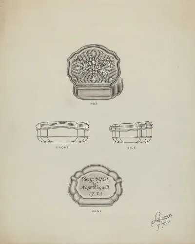 Silver Snuff Box 5