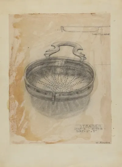 Silver Strainer
