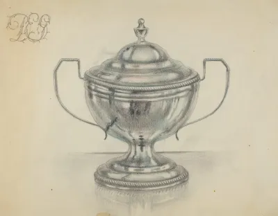 Silver Sugar Bowl 10