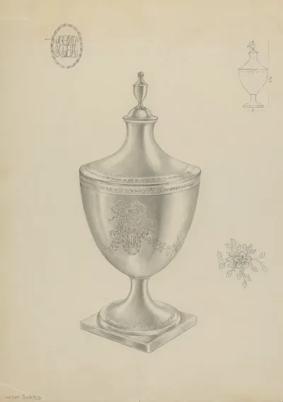 Silver Sugar Bowl 12