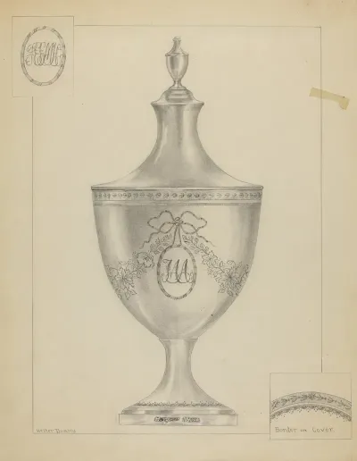 Silver Sugar Bowl 14