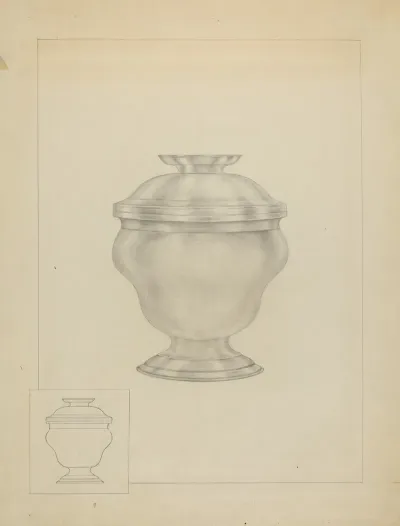 Silver Sugar Bowl 15