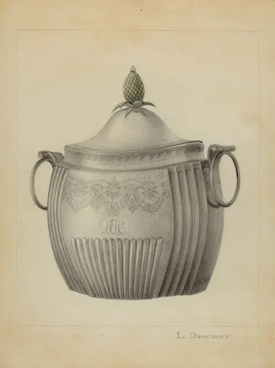 Silver Sugar Bowl 17