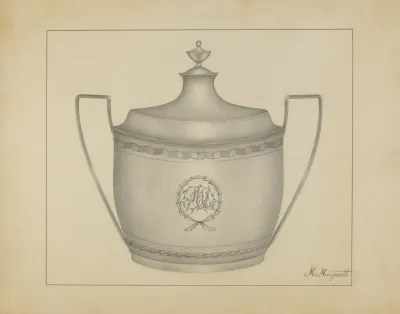 Silver Sugar Bowl 18