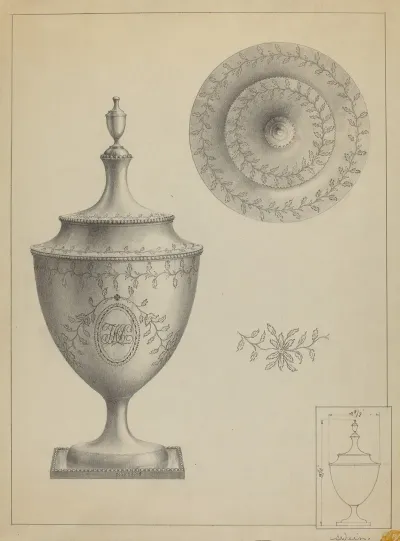 Silver Sugar Bowl 25