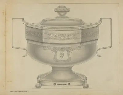 Silver Sugar Bowl 4