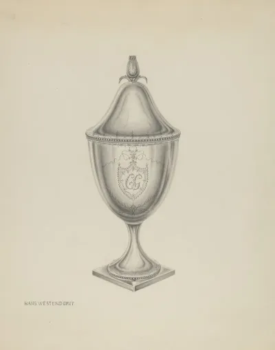 Silver Sugar Bowl 9