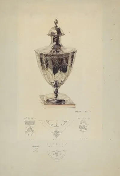 Silver Sugar Urn 2