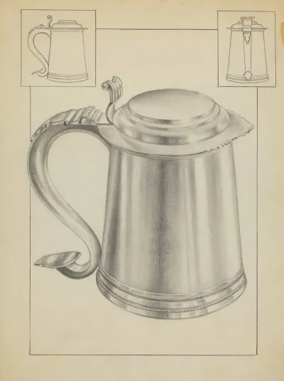 Silver Tankard 10