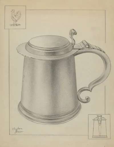 Silver Tankard 11