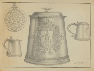 Silver Tankard 12