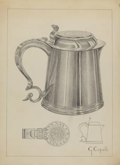 Silver Tankard 15