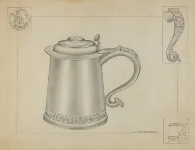 Silver Tankard 19