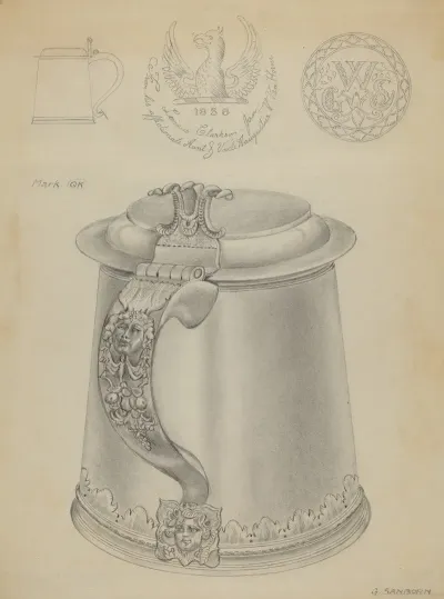 Silver Tankard 20