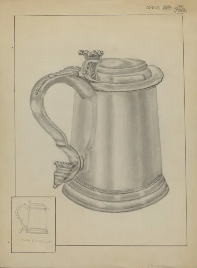 Silver Tankard 21
