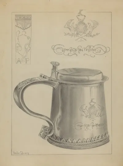 Silver Tankard 23