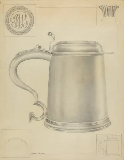 Silver Tankard 25