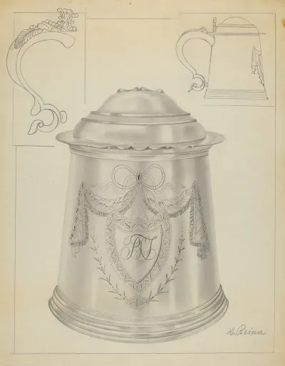 Silver Tankard 28