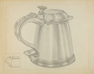 Silver Tankard 32