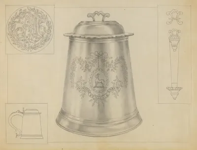 Silver Tankard 33