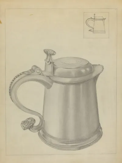 Silver Tankard 34