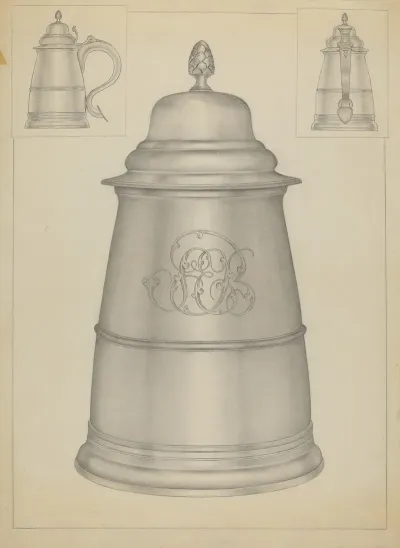 Silver Tankard 35