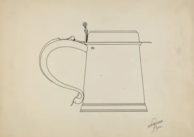 Silver Tankard 42