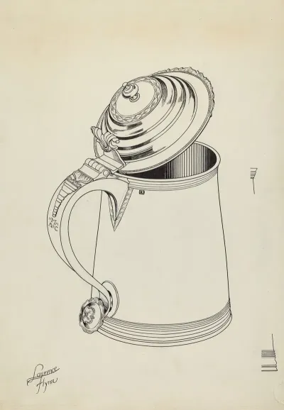 Silver Tankard 44