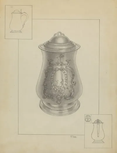 Silver Tankard 55