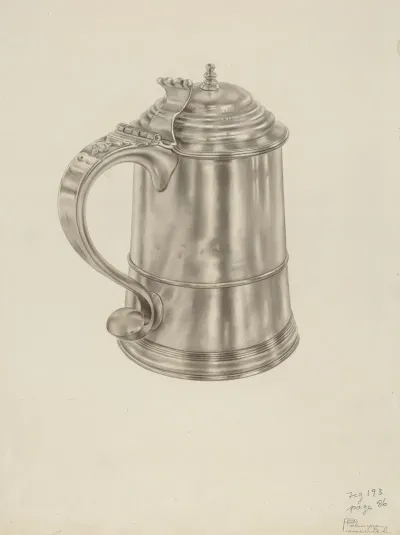 Silver Tankard 56