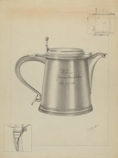Silver Tankard 6