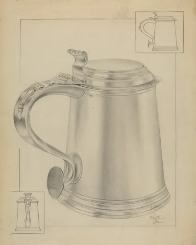 Silver Tankard 8