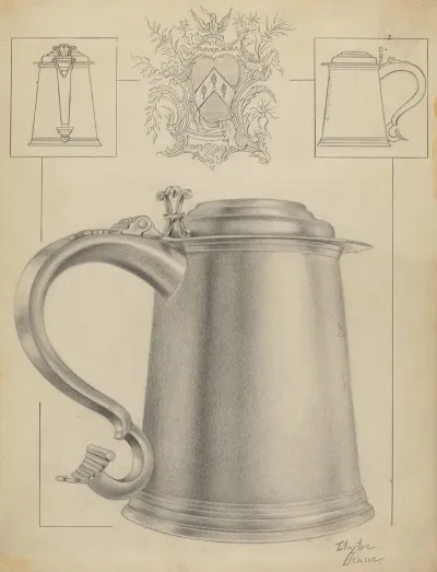 Silver Tankard 9