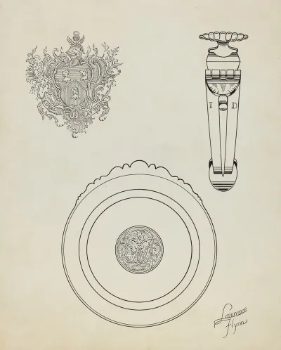Silver Tankard Detail 2