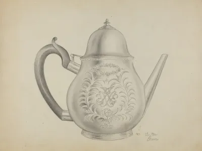 Silver Teapot 11