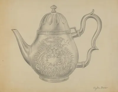 Silver Teapot 13