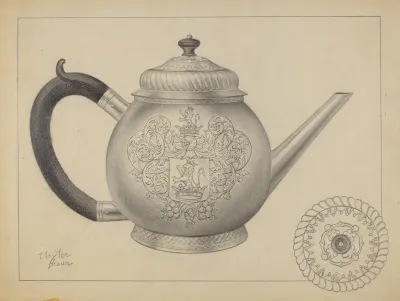 Silver Teapot 14