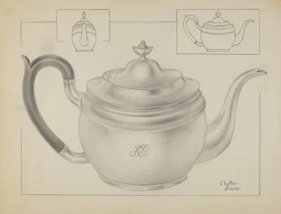Silver Teapot 17