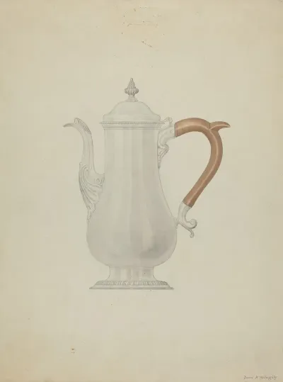 Silver Teapot 18