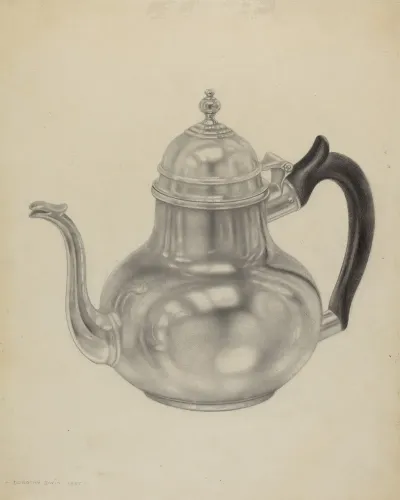Silver Teapot 19
