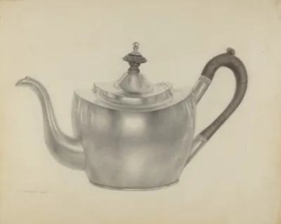 Silver Teapot 20