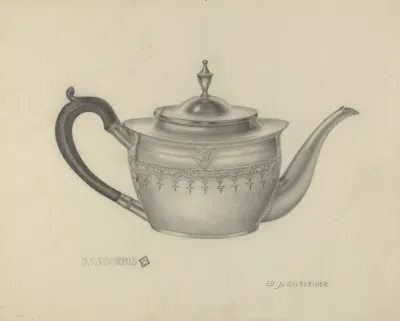 Silver Teapot 21