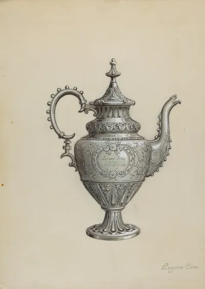 Silver Teapot 24