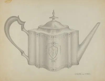Silver Teapot 25