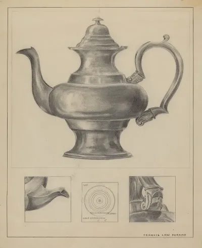Silver Teapot 28