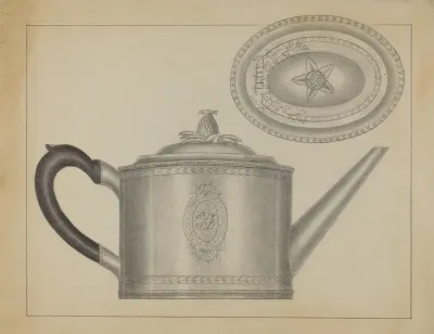 Silver Teapot 34