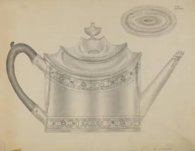 Silver Teapot 35