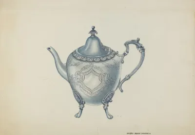 Silver Teapot 38