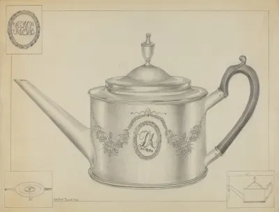 Silver Teapot 42