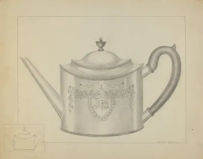 Silver Teapot 43